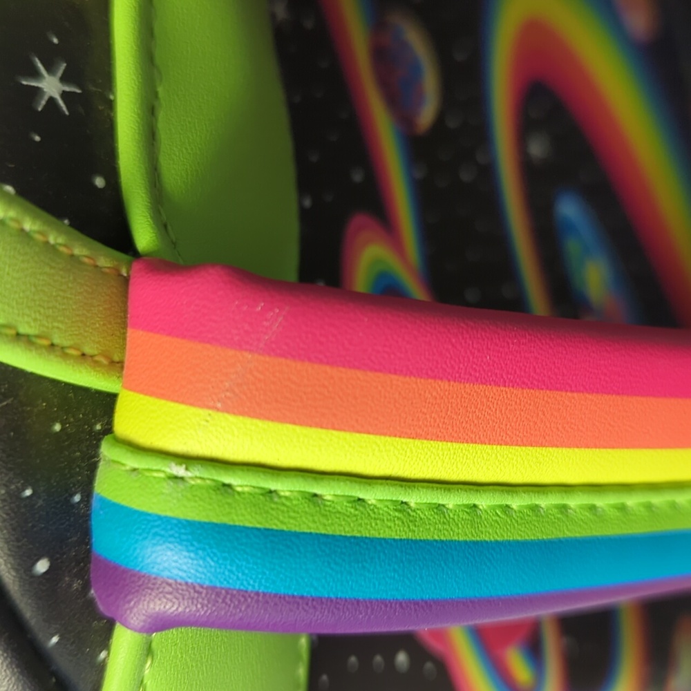 Lisa Frank Alien Loungefly Bag Zoomer And Zorbit - Picture 10 of 11